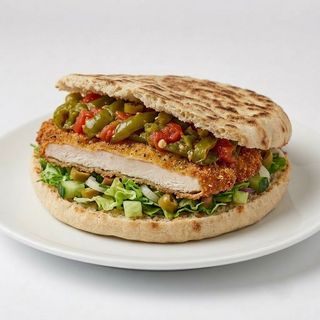 Chapati Escalope Panée