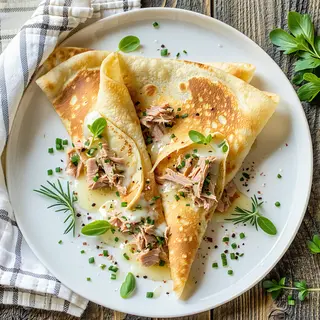 Crêpe Thon Fromage
