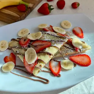Crêpe Cream Cheese & Fruits Rouge