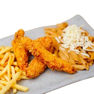 Plat Chicken Sauce Champignon