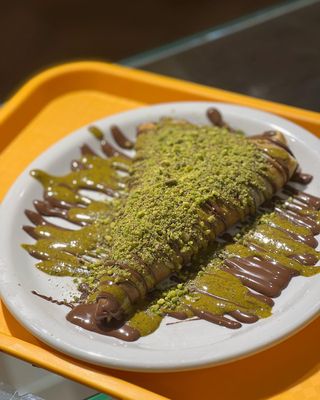 Crêpe Pistache