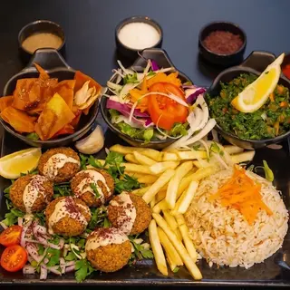 Plat Poivron Falafel