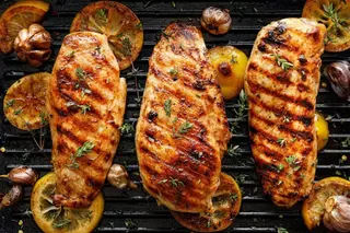 Steak Dinde Grillé