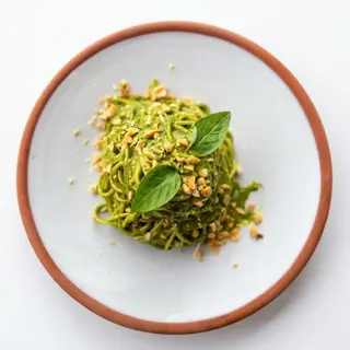 Spaghetti Al Pesto