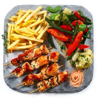 Plat Nuggets Légumes