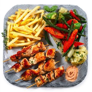 Plat Nuggets Légumes