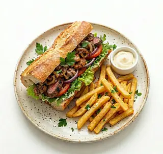 Sandwich Mixte viande