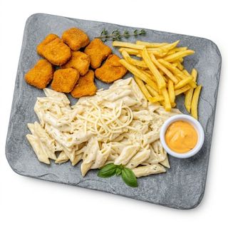 Plat Nuggets Sauce Blanche