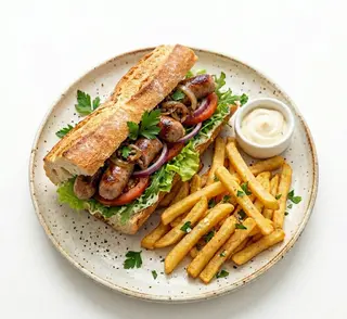 Sandwich Saucisse