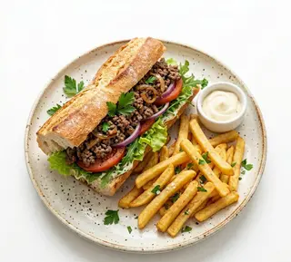 Sandwich Viande Hachée