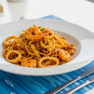 Pâtes Aux Fruits De Mer
