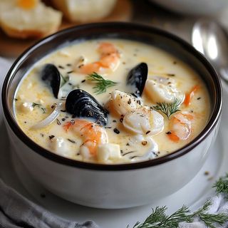 Soupe Aux Fruit De Mer