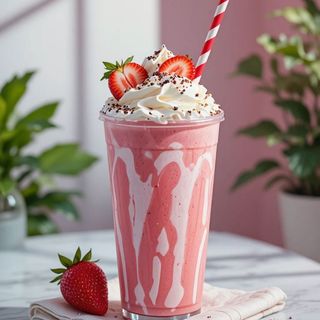 Milk Shake Fraise