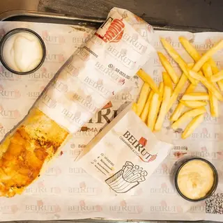 Sandwich Shawarma Poulet