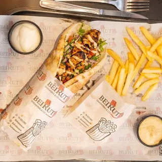 Sandwich Kebab Poulet