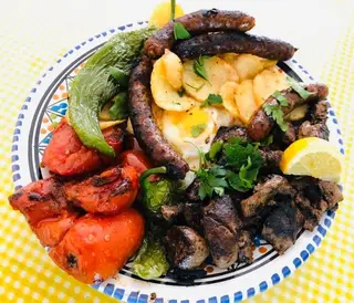 Plat Œuf Et Merguez - 4 Pièces