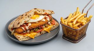 Puccia Escalope Pané
