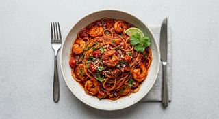 Spaghetti Aux Crevettes
