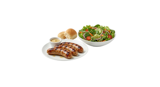 Plat Saucisse + Salade