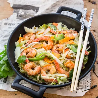 Wok Crevette