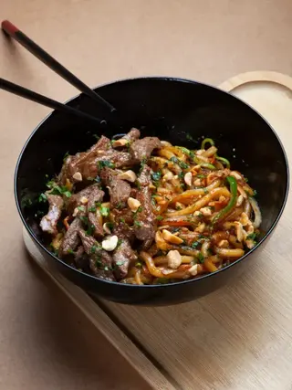 Nouilles Udon Au Bœuf