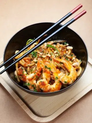 Nouilles Udon Au Crevette