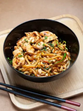 Nouilles Udon Au Poulet