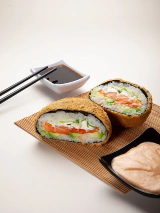Onigiri Burger Saumon