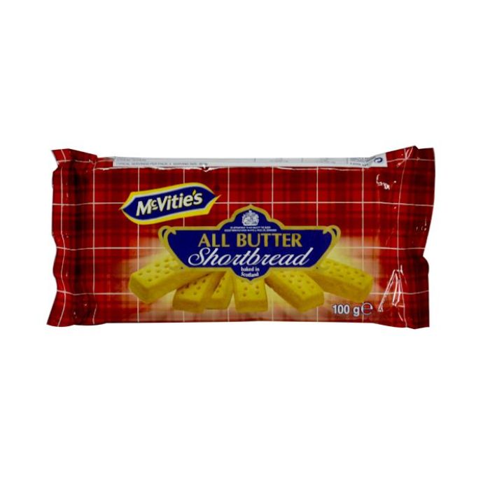 Mcvities Butter Shortbread 100G