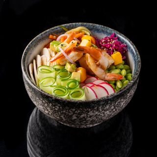 N°93, Poké Bowl Wok Crevette