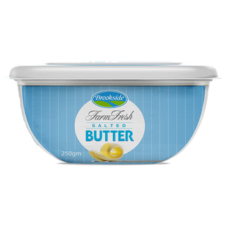 Brookside Salted Butter Tub 250G