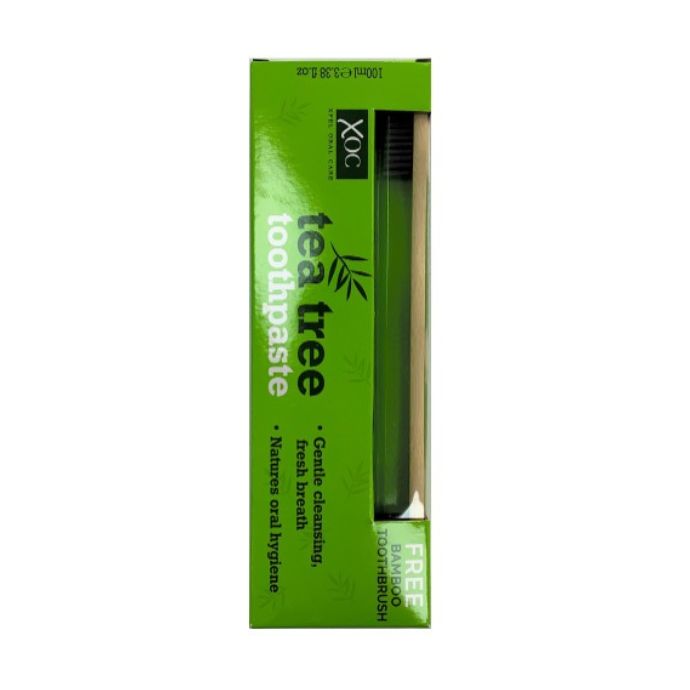 Xoc Tea Tree Toothpaste With Toothbrush