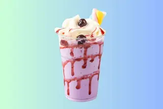 Milkshake all'amarena