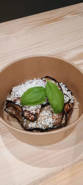 Millefoglie di melanzane alla norma