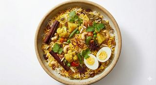 Mix vegetable biryani