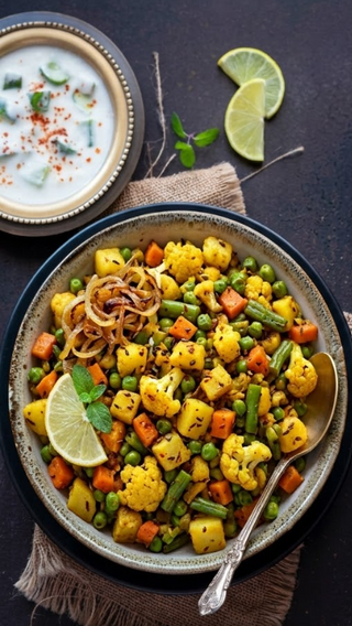 Vegetais Mistos Secos ou com Molho
