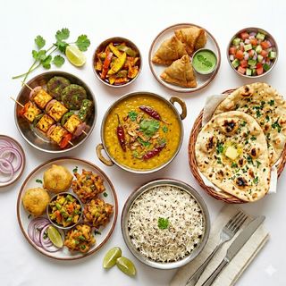 Mixed platter vegetarian
