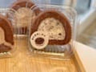 Monopporzione di roll cake Oreo