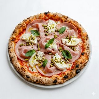 Mortadella e pistacchio