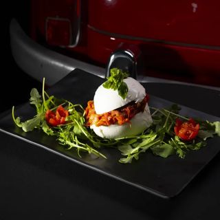 Mozzarella di bufala ripiena con parmigiana