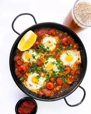Omelette Aux Tomates