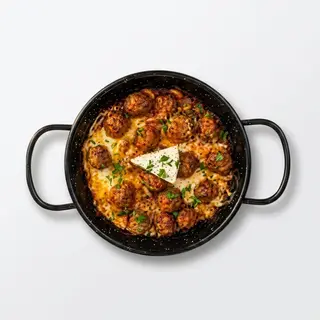 Omelette Viande Hachée