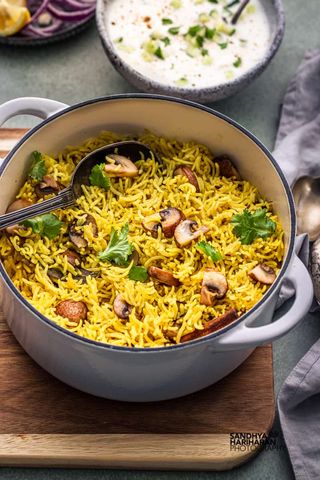 Mushroom rice