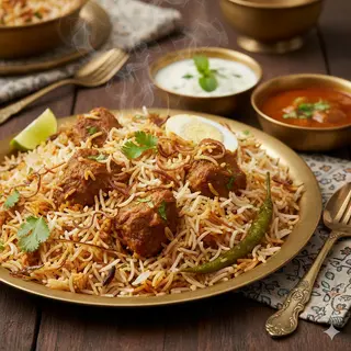 Mutton biryani