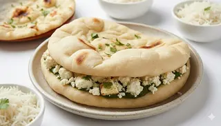 Naan paneer