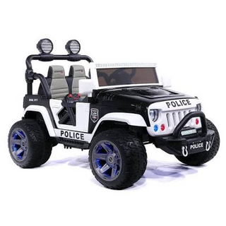 Pb-Police Big Wheel Jeep 02-2A