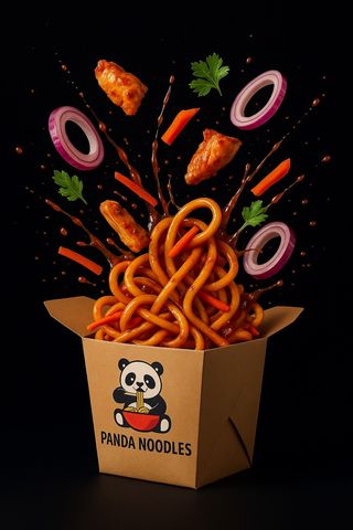 Klasični noodles sa piletinom 420gr