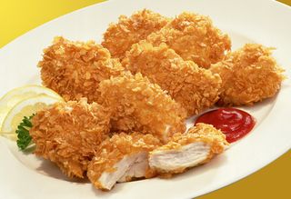 Nuggets di pollo fritti