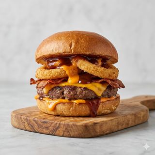 Hamburger onion ring