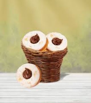 Occhio di bue senza glutine e senza lattosio nocciola e cacao 